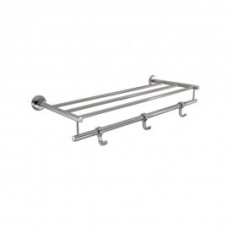 Essco by Jaquar  - Allied (AEC-ESS-1181N)-TOWEL SHELF 600 MM LONG WITH LOWER HANGER