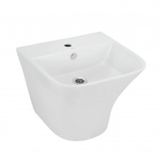 Jaquar Aria (ARS-WHT-39803)-Wall Hung Integrated Basin, Size 500x440x385 mm