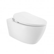 Jaquar Bidspa (ITS-WHT-89953PP)-Rimless Wall Hung WC with Electronic Seat Cover