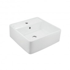 Jaquar Continental (CNS-WHT-813)-Wall Hung Basin, Size : 425X425X150MM