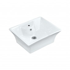 Jaquar Fonte (FNS-WHT-40931)-Table Top Basin, Size:500x420x200 mm